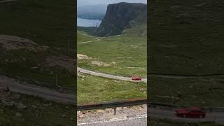 My Mk2 Scirocco 1.8T 20v climbing up the famous Bealach na Bà road in the Scottish highlands