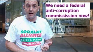 Socialist candidate: 'We need a federal anti-corruption commission now!'