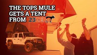 We Installed a HOUSE on Our Jeep! TOPS Mule (Overland Build)