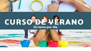 IDEAS CURSO DE VERANO PRESENCIAL PARA NIÑOS 3-8 AÑOS