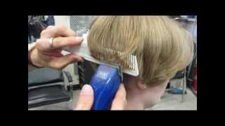Casandra's short clipper haircut Buzz Video