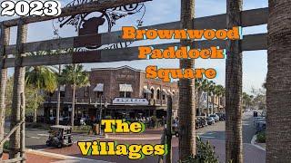 Brownwood Paddock Square - The Villages - Walking Tour Farmers Market Town Square Florida