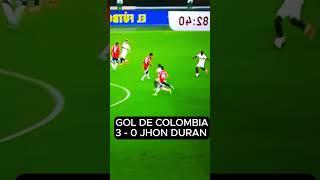 Colombia vs Chile EN VIVO partido de Eliminatorias Sudamericanas (gol jhon duran 3 - 0)