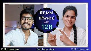 AIR-128 IIT JAM Aspirant Interview: Tips and Insights from Successful Candidate@Lifeofabhishek00011