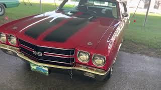 1970 Chevelle, SS 454 LS 5 four-speed / ￼ Corner classic car Hunter 