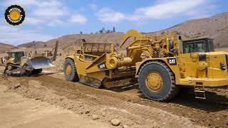 Caterpillar's Biggest Scraper Working in California