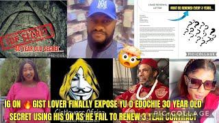 IG ON GIST LOVER FINALLY EXPOSE PAPETE 30 YEAR OLD SECRET USING HIS OWN AS HE FAIL TO RENEW 3 YR..