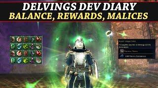 LOTRO: Delvings Developer Diary - Balance, Malices, Gems, Rewards & More