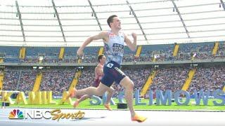 Karsten Warholm SHATTERS meet record for men's 400mH at Diamond League Silesia | NBC Sports