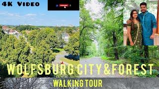 Wolfsburg Germany City Summer Walking Tour#video4k  #germany #flyingabroad