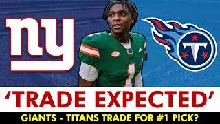 Giants EXPECTED To Trade Up To #1 Overall Pick per NFL Insiders | NY Giants Rumors