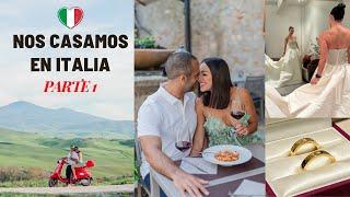 Nuestra boda en Italia: Parte 1 | Visitando nuestro destino y planificación final