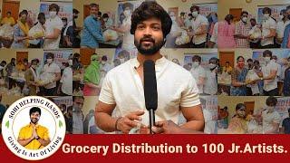 100 Jr.Artists Get Groceries(Thru Sohi Helping Hands)| Syed Sohel Ryan