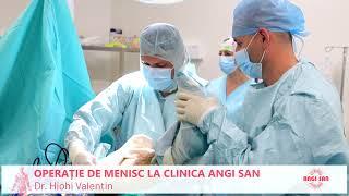 Artroscopie - operație de menisc - clinica Angi San Buzău