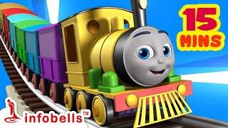 Railu Railu, Chuku Chuku Railu - Train songs | Telugu Rhymes for Children | Infobells #trainsongs