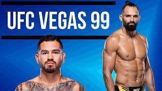 UFC Vegas 99 Betting Card Predictions and DraftKings Picks