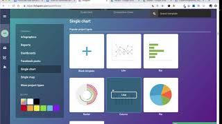 2.1 Create charts with Infogram Part 1 (Infographics with Infogram)