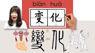 22-300_#HSK3#_变化/變化/bianhua/(change) How to Pronounce/Say/Write Chinese Vocabulary/Character/Radical