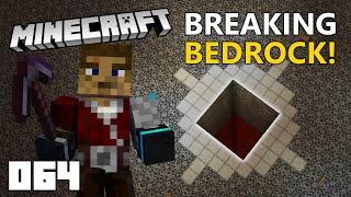 Breaking BEDROCK!  - Endavar Plays Minecraft #64