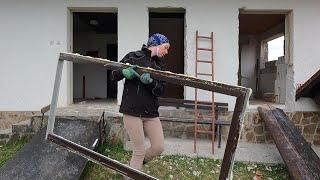 I am Demolishing Front Doors on My Country House | Martinas Life