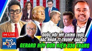 LIVE: Gerard hủy đơn kiện Mr. Đàm, hết chuyện hay lớn chuyện? Quốc hội Mỹ xác nhận TT Trump đắc cử