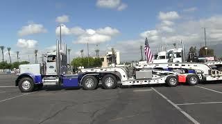 RD REED Heavy Transport Peterbilt 389 Parallel Parking A Murray 7-Axle Loadmaster Trailer - TFK 2024