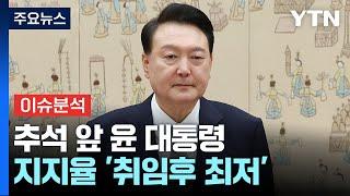 [정치ON] 추석 앞 윤 대통령 지지율 '취임후 최저'...'여야의정 협의체' 출범은? / YTN