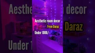 Aesthetic decor from Daraz under 1000/-#aesthetic #daraz