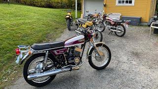 Last Startup Before Winter Storage (1970’s classic motorcycles)