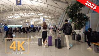 Seoul Incheon International Airport  South Korea | 인천국제공항 (ICN) Walking Tour & Metro to City 2023