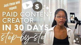 How to make money as a content creator in 30 days | Week by week plan | Earn Full time on YouTube