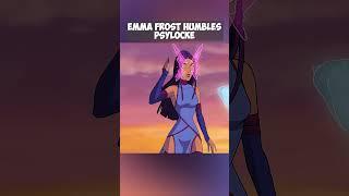 Emma Frost Humbles Psylocke  #emmafrost #psylocke #xmen