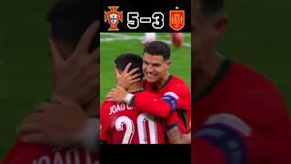 Portugal  vs Spain  | Imaginary Euro Final 2024 #shorts #football #youtube