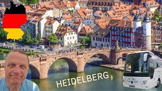 MET DE TOURINGCAR NAAR DUITSLAND ! LANGS DE RIVIER DE NECKAR EN EEN BEZOEK AAN HEIDELBERG !