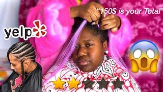 I WENT TO THE WORST REVIEWED HAIR SALON IN MY RATCHET CITY!!