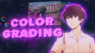 Color Grading Anime Clips | AE Beginner Tutorial