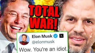 Elon Musk DESTROYS Mark Ruffalo After This HILARIOUS MELTDOWN!