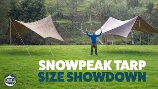 Snow Peak Tarp Comparison: Hexa Evo Pro vs Hexa Large