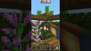 Minecraft Hot Tub Build Hack #shorts