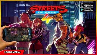 STREETS OF RAGE 4 MOBILE Conferindo Pela Primeira vez, JOGO INCRÍVEL!!!