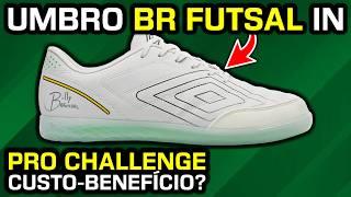 QUASE uma PRO CHALLENGE? - Análise chuteira futsal Umbro BR Futsal IN