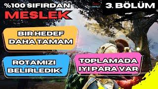 Rise Online %100 Sıfırdan Meslek 3. BÖLÜM | UCUZA SAĞ TARAFI İLERLETTİK | TOPLAMADA İYİ PARA VAR!