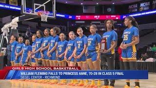 William Fleming falls to Princess Anne 70-28 in Class 5 Finals