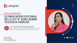 Últimas Modificatorias de la Ley N° 30364 sobre Violencia Familiar | Tania Carolina Bocanegra Risco