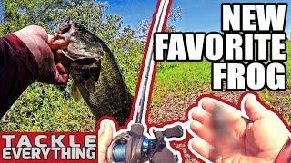 TOPWATER FROG FISHING CHALLENGE - RAGE TOAD VS SNAG PROOF VS ????