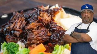 Tender Slow-Cooked BBQ Pot Roast