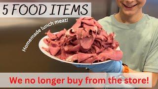 5 Food Items We No Longer Buy | Cook From Scratch With Me