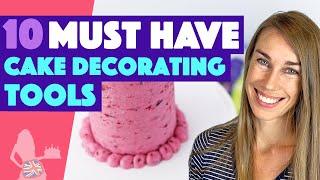 10 Must Have Cake Decorating Tools