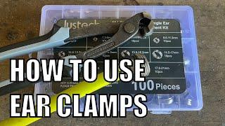 How to Use Ear Type Hose Clamps - Better Than Common Worm Gear Clamps