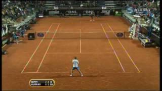 Seppi-Murray Roma 2010 slow motion - alla Roger Federer